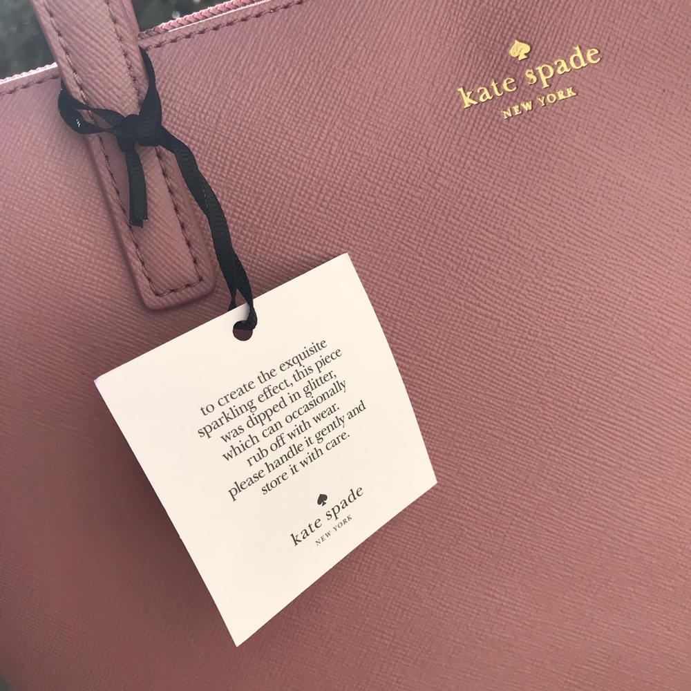 SALE! kate spade LARGE Penny Greta Tote peony Bag - Picture 3 of 5